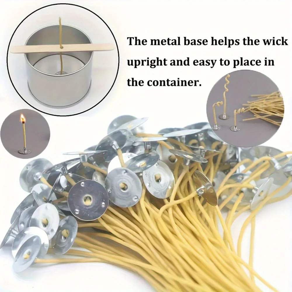 Kerzendochte, 50 Stück, 20,3 c – Candle Making Kit Beeswax Bewertung und Preis