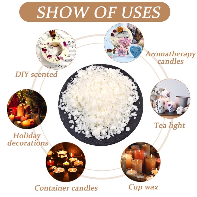 50–1000 g natürliche reine Soj – Candle Making Raw Material Bewertung und Preis