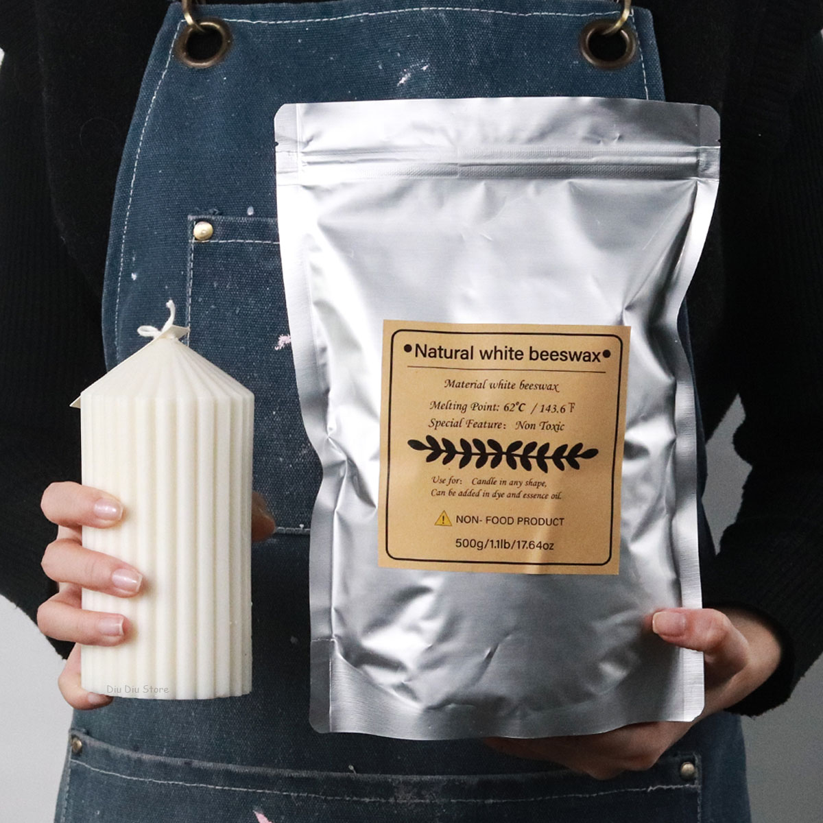 Weißes Bienenwachs, reines nat – Candle Making Kit Beeswax Bewertung und Preis
