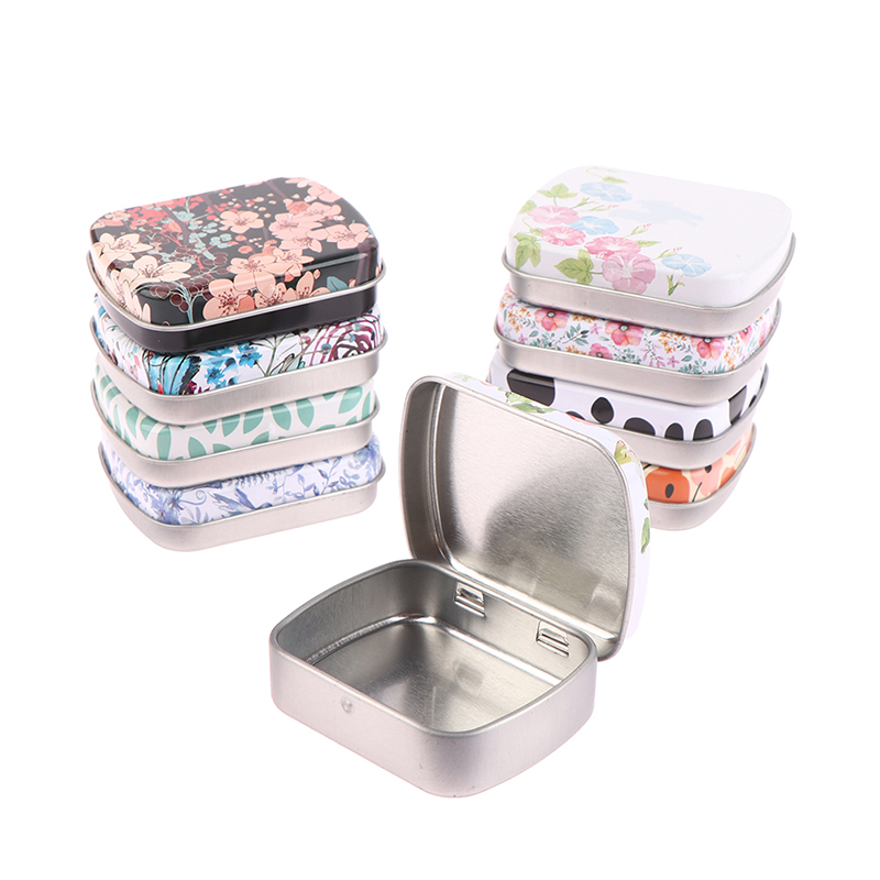 Mini Zinn Box Metall klappbar  – Tin Container Lid Bewertung und Preis