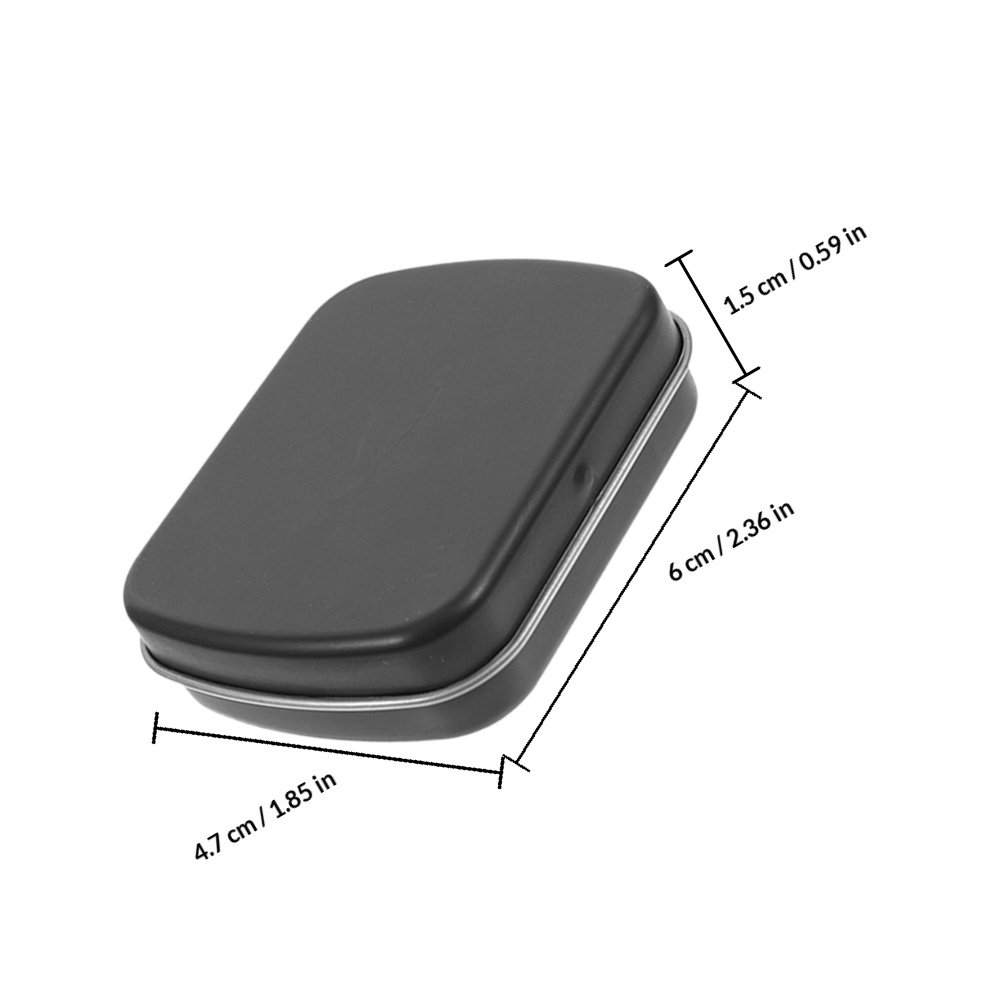 5 Stück Mini-Aufbewahrungsboxe – Tin Container Lid Bewertung und Preis