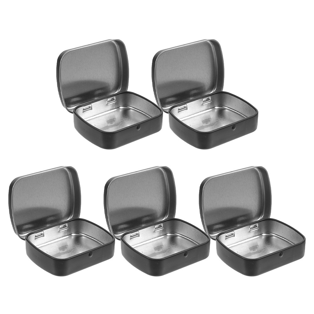 5 Stück Mini-Aufbewahrungsboxe – Tin Container Lid Bewertung und Preis