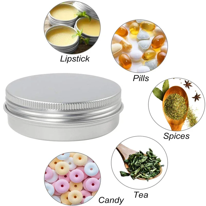 10 Stück leere runde Aluminium – Tin Container Lid Bewertung und Preis