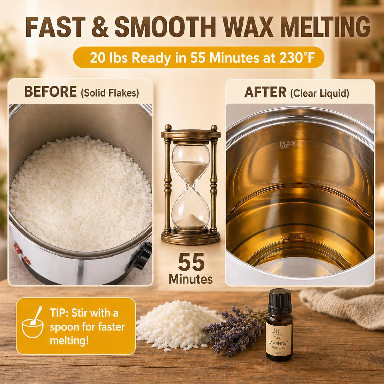 10L Wachsschmelzer für Kerzenh – Candle Making Tempe Bewertung und Preis