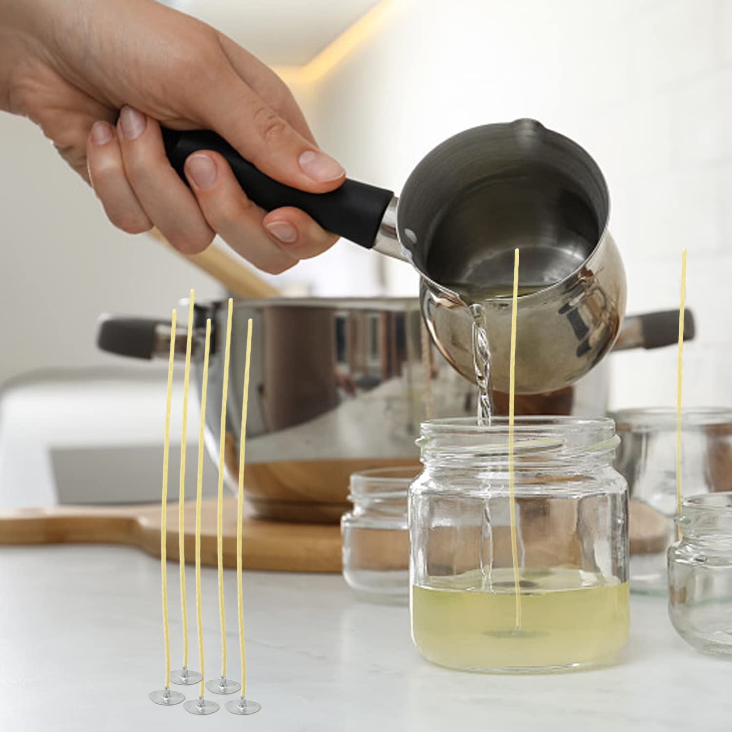 100 Stück Bienenwachs-Kerzendo – Candle Making Kit Beeswax Bewertung und Preis