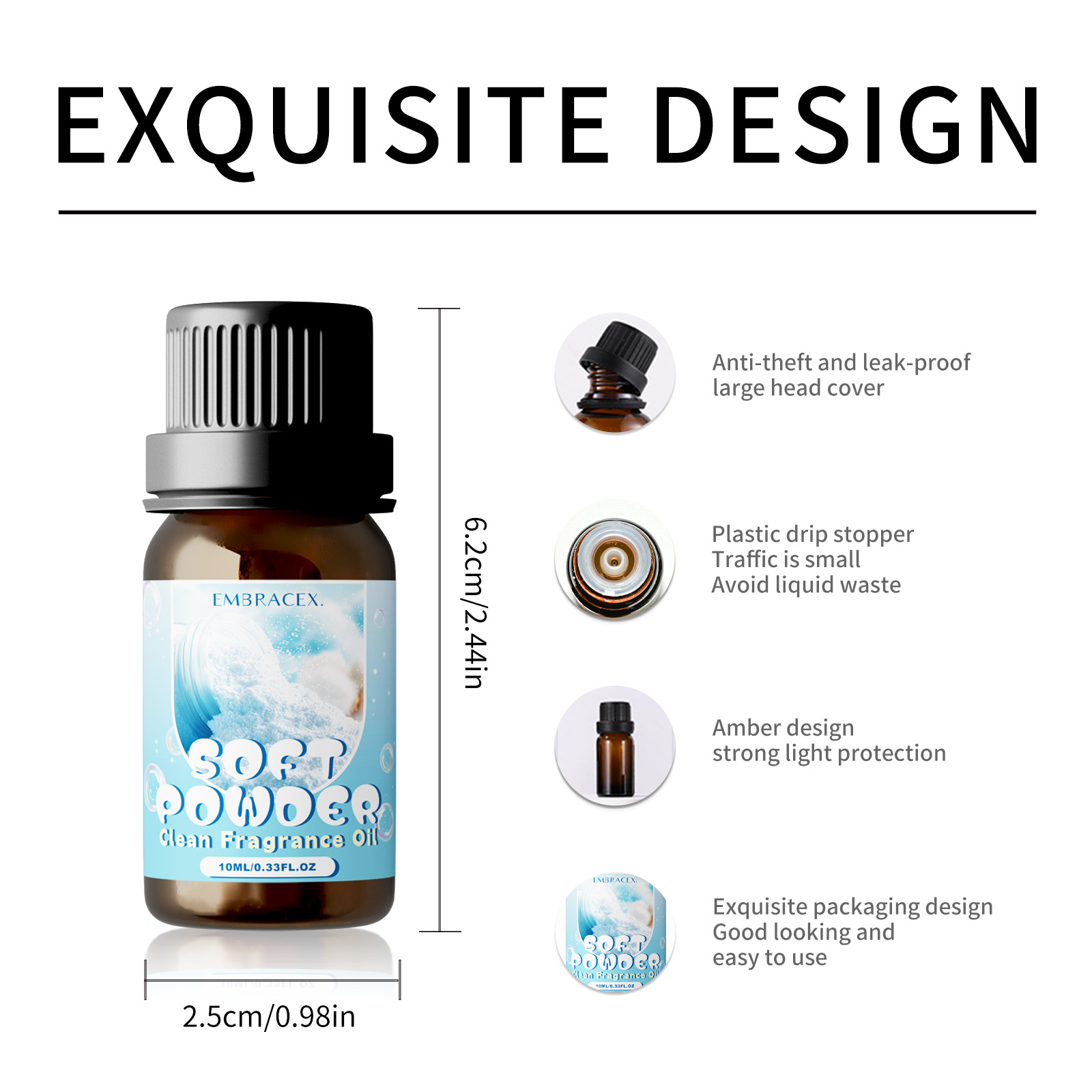 10ml Weiches Pulver Ätherische – Candle Making Essential Oil Bewertung und Preis